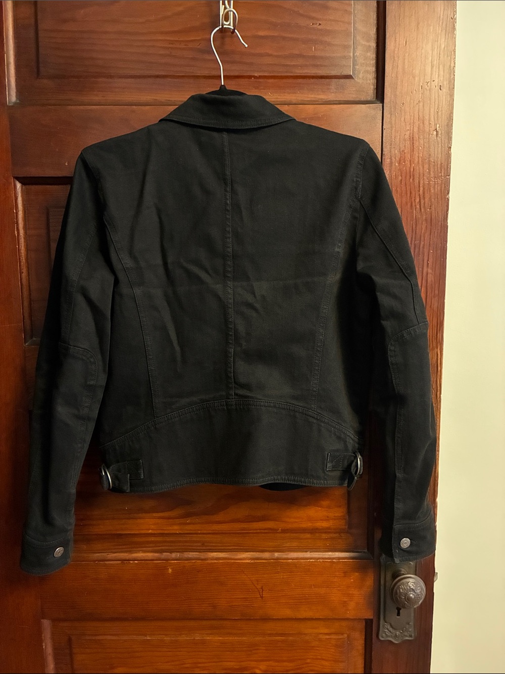 Lauren Jeans Denim Moto Jacket - Picture 2 of 4